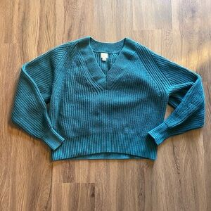 A New Day Green Sweater